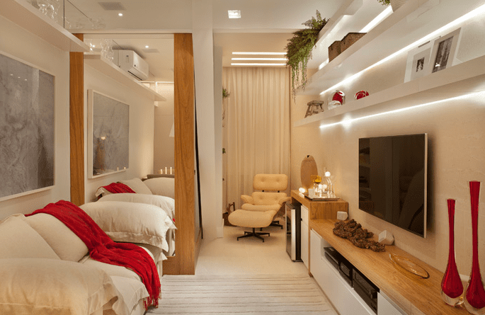 Como Incorporar a Iluminação de Mobiliário em Sua Decoração