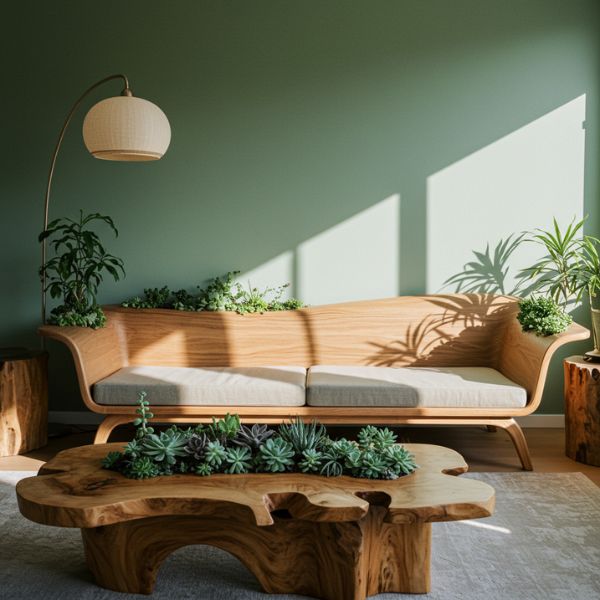 Integrar a Natureza nos seus Móveis Personalizados