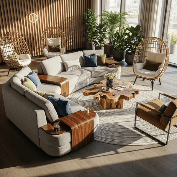 Móveis Sob Medida para Espaços de Relaxamento Móveis Sob Medida para Espaços de Relaxamento